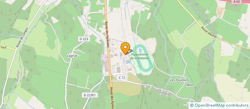 localisation de l'entreprise GIS  MAZERES