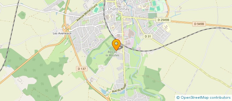 localisation de l'entreprise GIS GENERALE D INVESTISSEMENTS SERVICES à CHANTONNAY