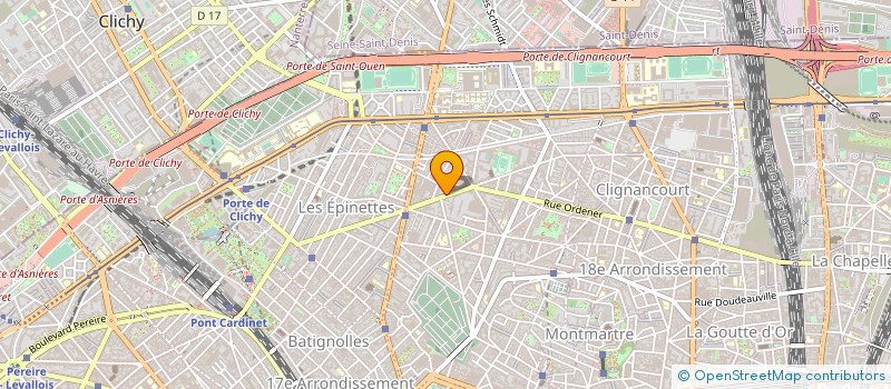 localisation de l'entreprise GISA 45 à PARIS