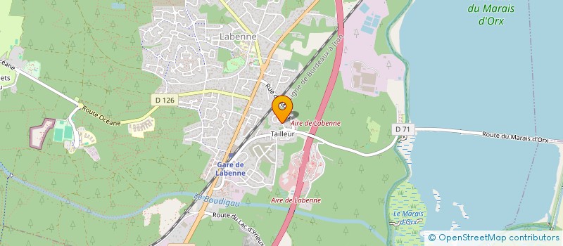 localisation de l'entreprise GISAL  LABENNE