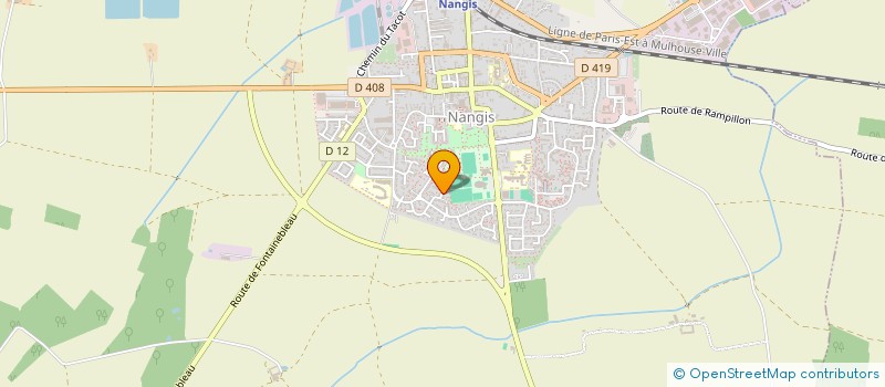 localisation de l'entreprise GISCONSTRUCTION  NANGIS