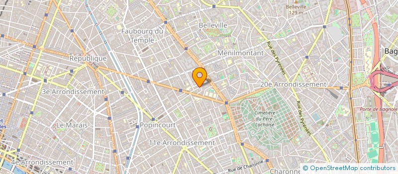 localisation de l'entreprise GISELE  PARIS