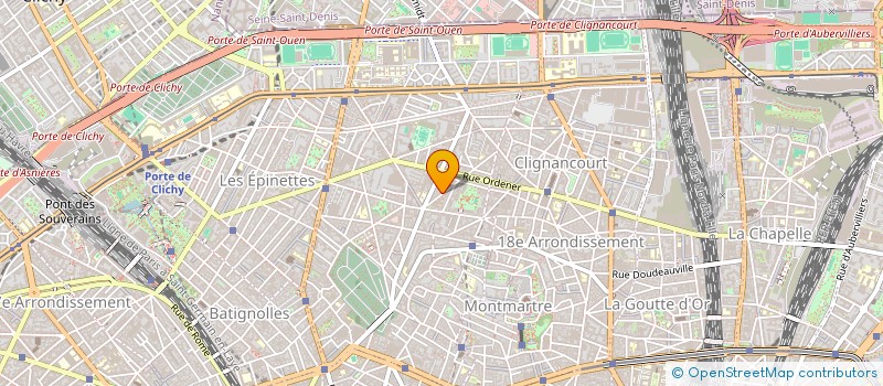 localisation de l'entreprise GISELE BOUCHEZ  PARIS