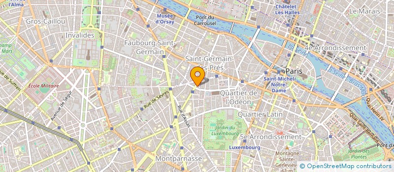 localisation de l'entreprise GISELE JAVILLIER  PARIS