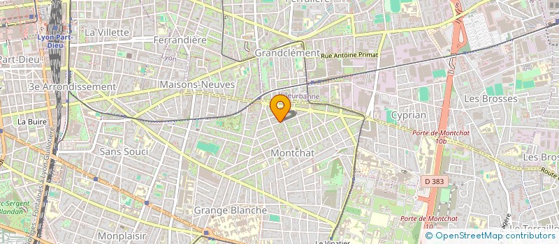 localisation de l'entreprise GISELLE  LYON