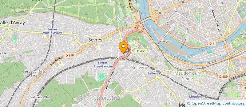 localisation de l'entreprise GISELLE'S HR&ER CONSULTING SERVICES à SEVRES