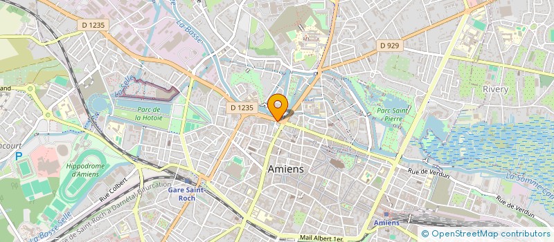 localisation de l'entreprise GISEP  AMIENS