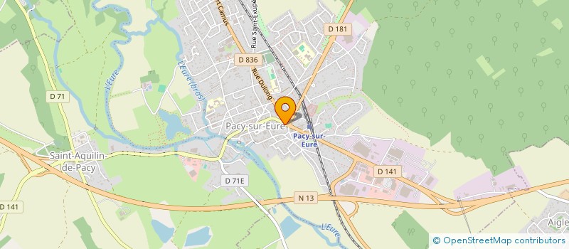 localisation de l'entreprise GISLARD AND CO  PACY-SUR-EURE