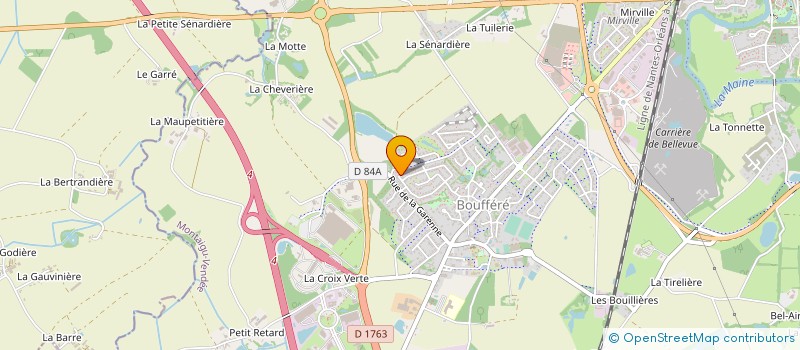 localisation de l'entreprise GISMAR à MONTAIGU-VENDEE