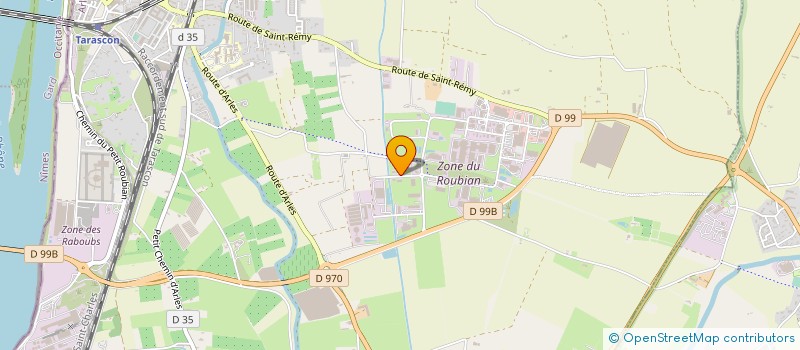 localisation de l'entreprise GISONE PREFA à TARASCON