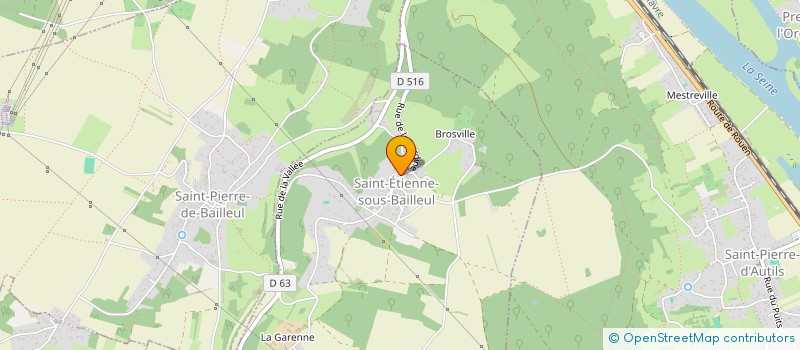 localisation de l'entreprise GISORS VERNON AUTOMOBILES  SAINT-ETIENNE-SOUS-BAILLEUL