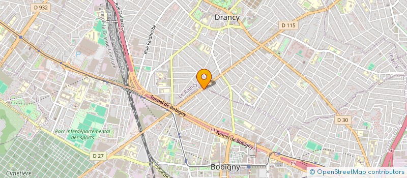 localisation de l'entreprise GISUL SKIN  BOBIGNY