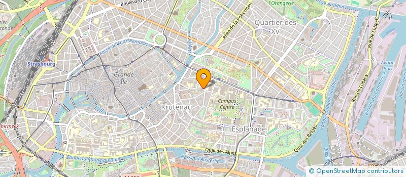localisation de l'entreprise GIT à STRASBOURG