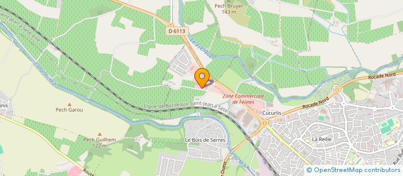 localisation de l'entreprise GIT'OSTAL à CARCASSONNE