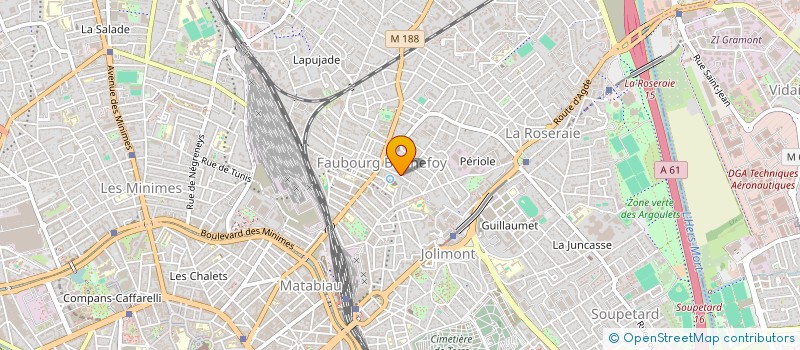 localisation de l'entreprise GITA SHARIRA (LE CHANT DU CORPS) à TOULOUSE