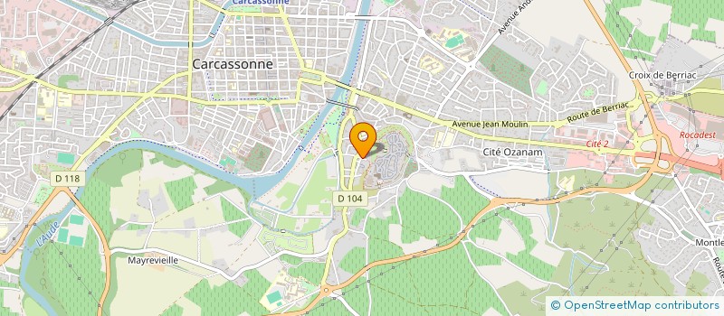 localisation de l'entreprise GITANE ENTRAIDE MUTUELLE CARCASSONNAIS à CARCASSONNE
