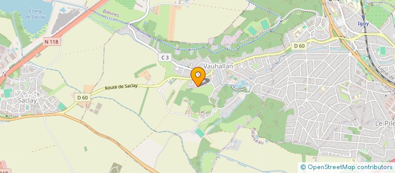 localisation de l'entreprise GITD GAINE INDUST TUYAU DIVERS à VAUHALLAN