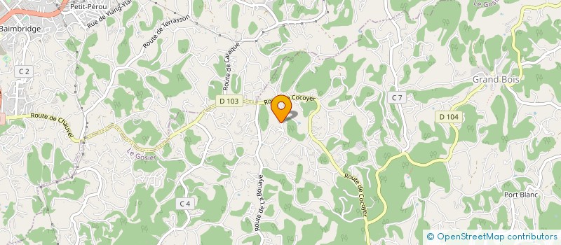 localisation de l'entreprise GITE ART TRADITION  LE GOSIER