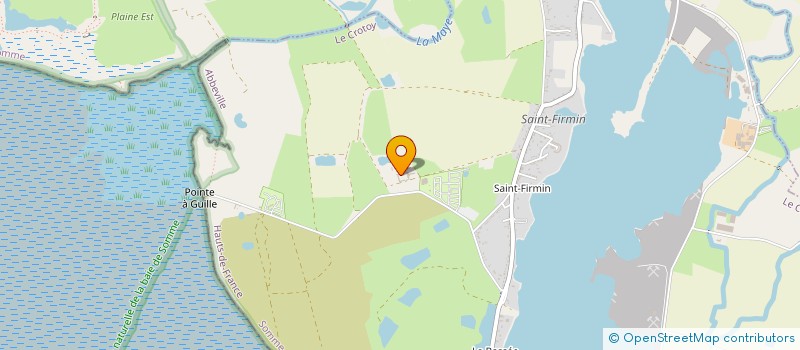 localisation de l'entreprise GITE BAIE DES PHOQUES à LE CROTOY