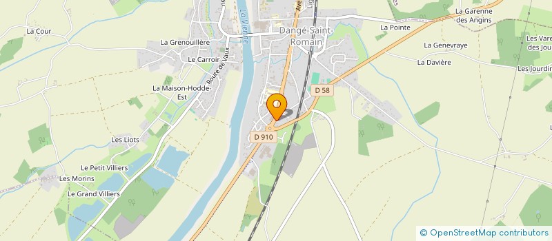 localisation de l'entreprise GITE BERTHENOT  LES ORMES