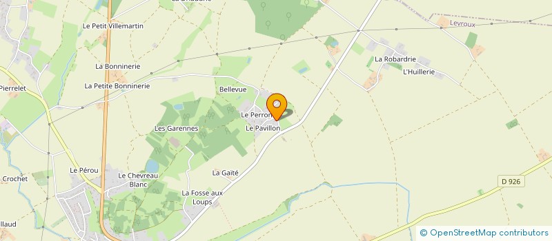 localisation de l'entreprise GITE DE JANEDALA à LEVROUX