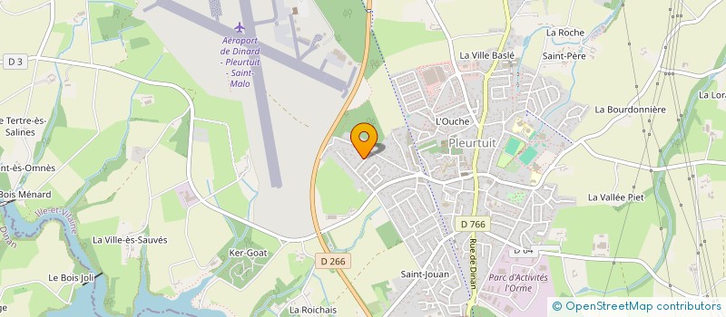 localisation de l'entreprise GITE DE MARGUERITE  PLEURTUIT