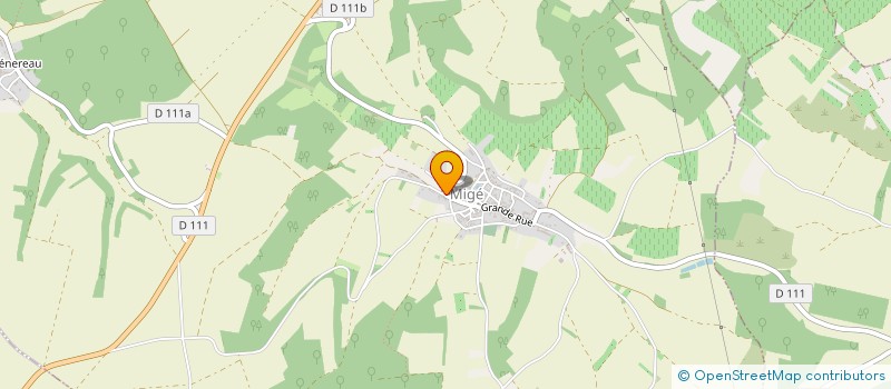 localisation de l'entreprise GITE DE MIGE  MIGE