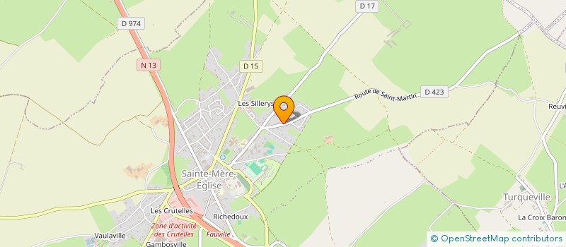 localisation de l'entreprise GITE DU HAUT BRESIL  CARENTAN-LES-MARAIS