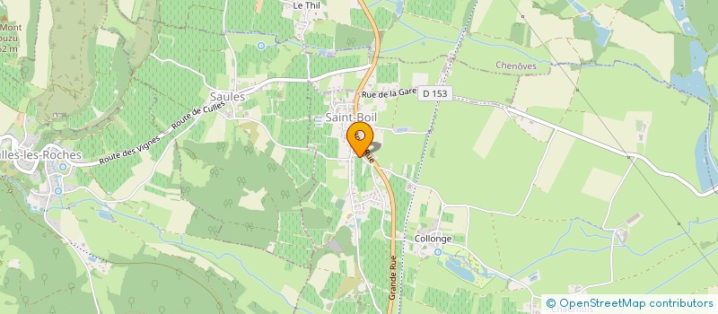 localisation de l'entreprise GITE LA METAIRIE  SAINTE-HELENE