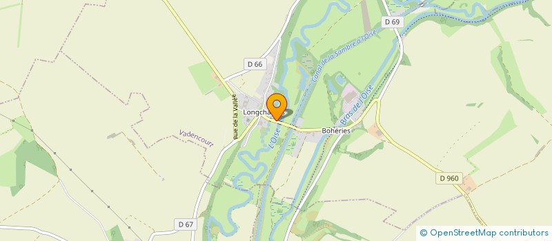 localisation de l'entreprise GITE LAGARTO  VADENCOURT