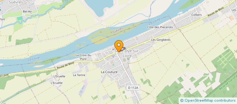 localisation de l'entreprise GITE LOIRE & CHAMBORD  MUIDES-SUR-LOIRE