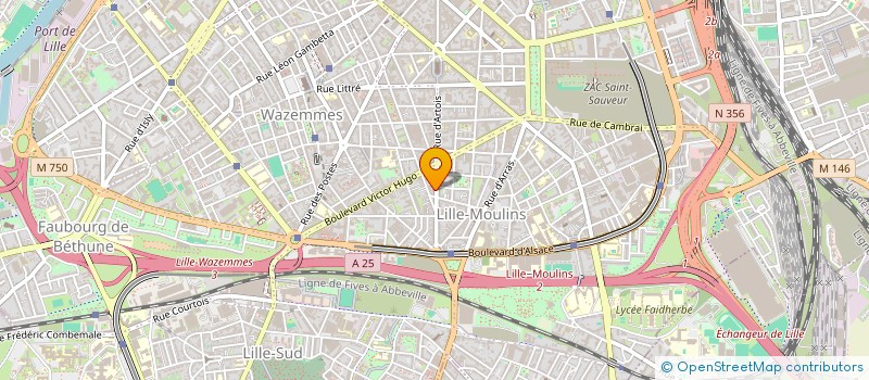 localisation de l'entreprise GITEGA PLAYZ à LILLE