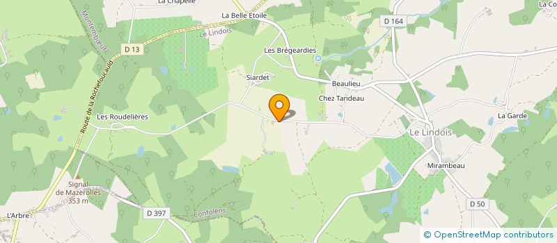 localisation de l'entreprise GITES AT LE TILLEUL à LE LINDOIS