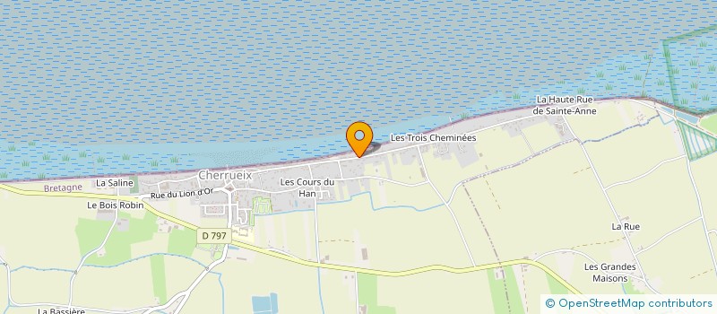 localisation de l'entreprise GITES CHEZ MARIA ET EMILE  CHERRUEIX