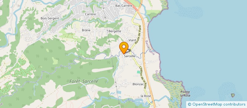 localisation de l'entreprise GITES DE GRAND ROUTE  GOYAVE