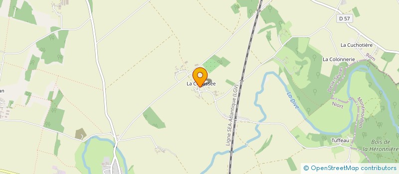 localisation de l'entreprise GITES DE L'ETE  ROM