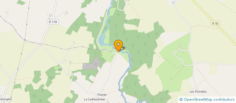 localisation de l'entreprise GITES DE SAINT MAIXENT LE PETIT  HAIMS