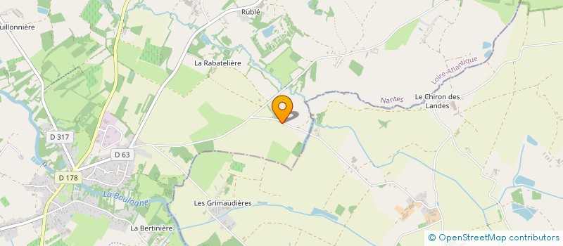 localisation de l'entreprise GITES MADY  SAINT-COLOMBAN