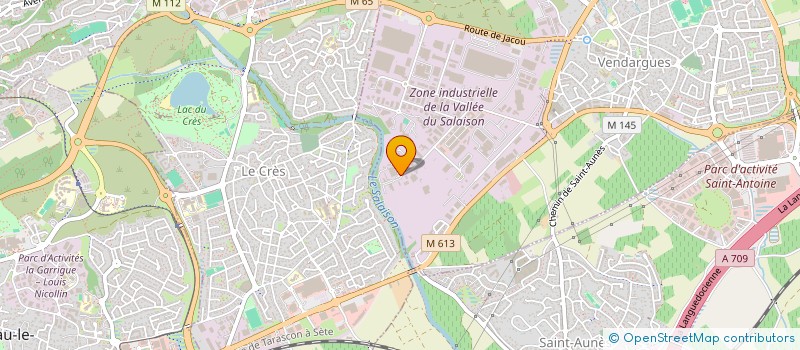 localisation de l'entreprise GITN à VENDARGUES