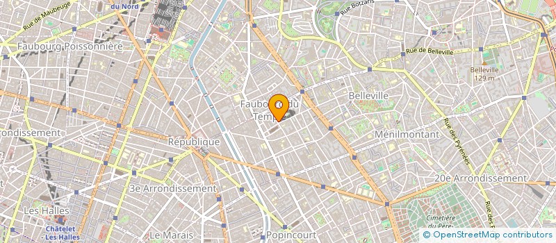 localisation de l'entreprise GITRECORDS  PARIS