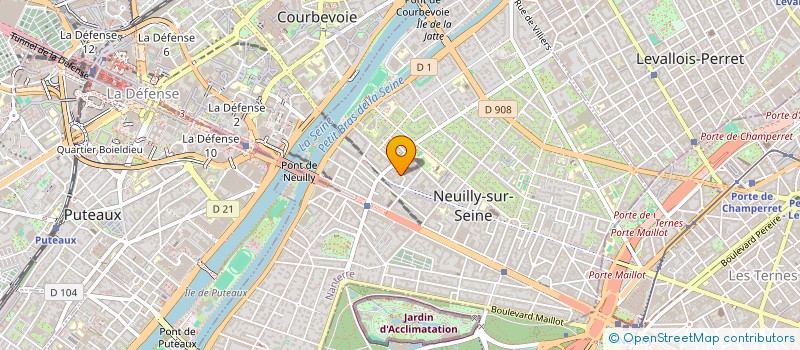 localisation de l'entreprise GITTARD ET VERGELOT à NEUILLY-SUR-SEINE
