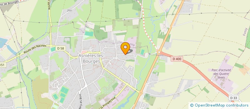 localisation de l'entreprise GITTON ET FILS  BOURGES