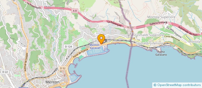 localisation de l'entreprise GIU-GIU à MENTON