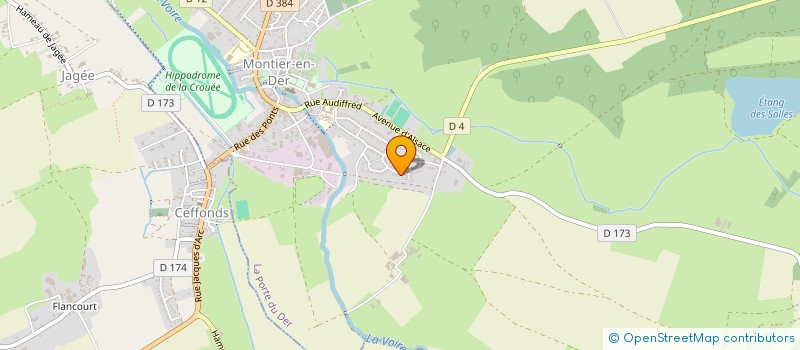 localisation de l'entreprise GIU-LAL à LA PORTE DU DER