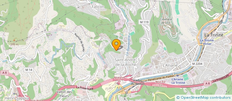 localisation de l'entreprise GIU.LOR  SAINT-ANDRE-DE-LA-ROCHE