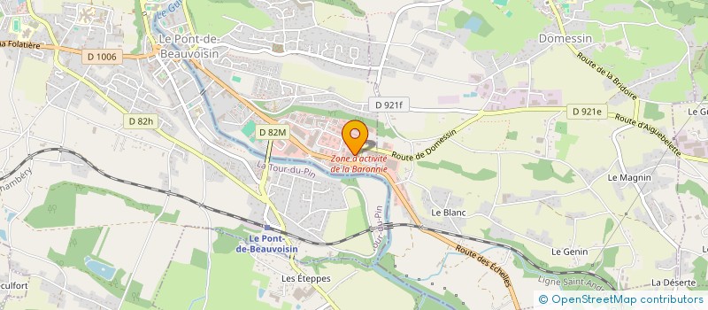 localisation de l'entreprise GIUDAM  MIRIBEL-LES-ECHELLES