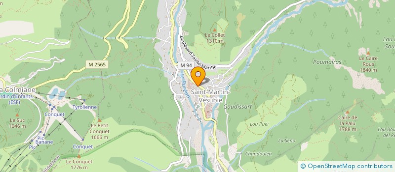localisation de l'entreprise GIUGE  SAINT-MARTIN-VESUBIE