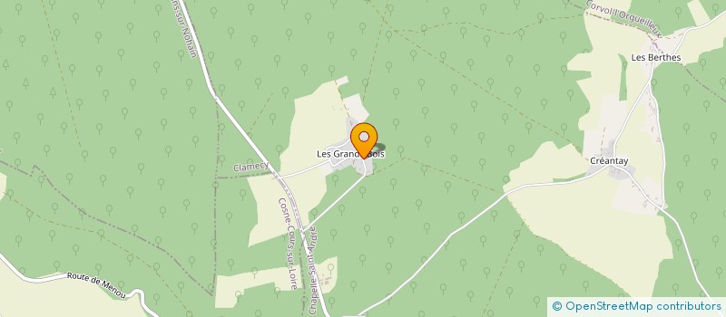 localisation de l'entreprise GIULERNA  LA CHAPELLE-SAINT-ANDRE