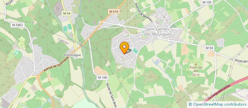 localisation de l'entreprise GIULIA  SAINT-GENIES-DES-MOURGUES