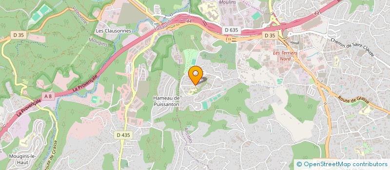 localisation de l'entreprise GIULIA à ANTIBES